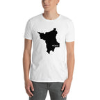 Roraima Brazil Black Map Unisex T-Shirt