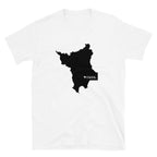 Roraima Brazil Black Map Unisex T-Shirt