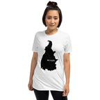 Tocantins Brazil Black Map Unisex T-Shirt