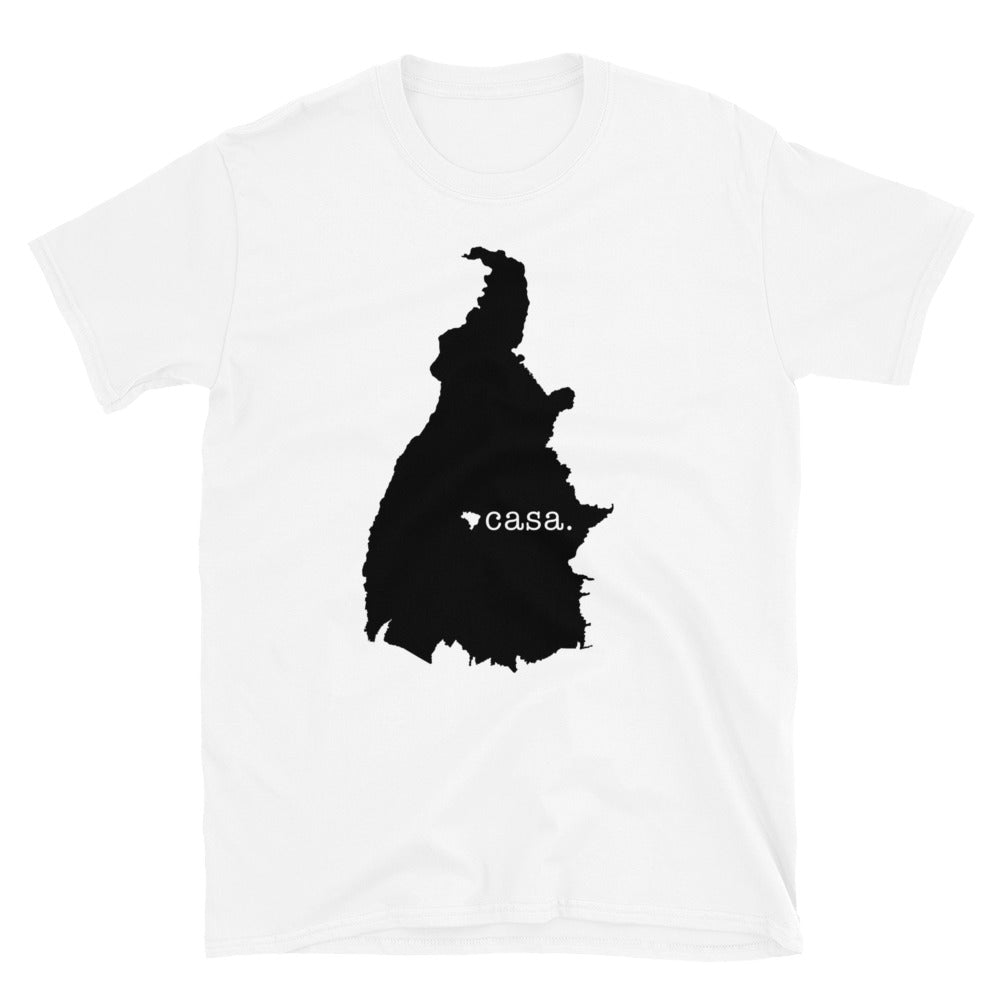 Tocantins Brazil Black Map Unisex T-Shirt