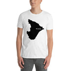 Sergipe Brazil Black Map Unisex T-Shirt