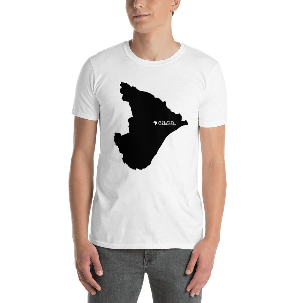 Sergipe Brazil Black Map Unisex T-Shirt