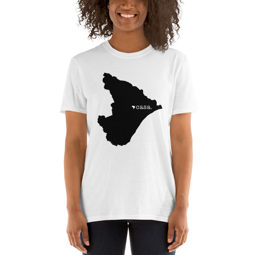 Sergipe Brazil Black Map Unisex T-Shirt