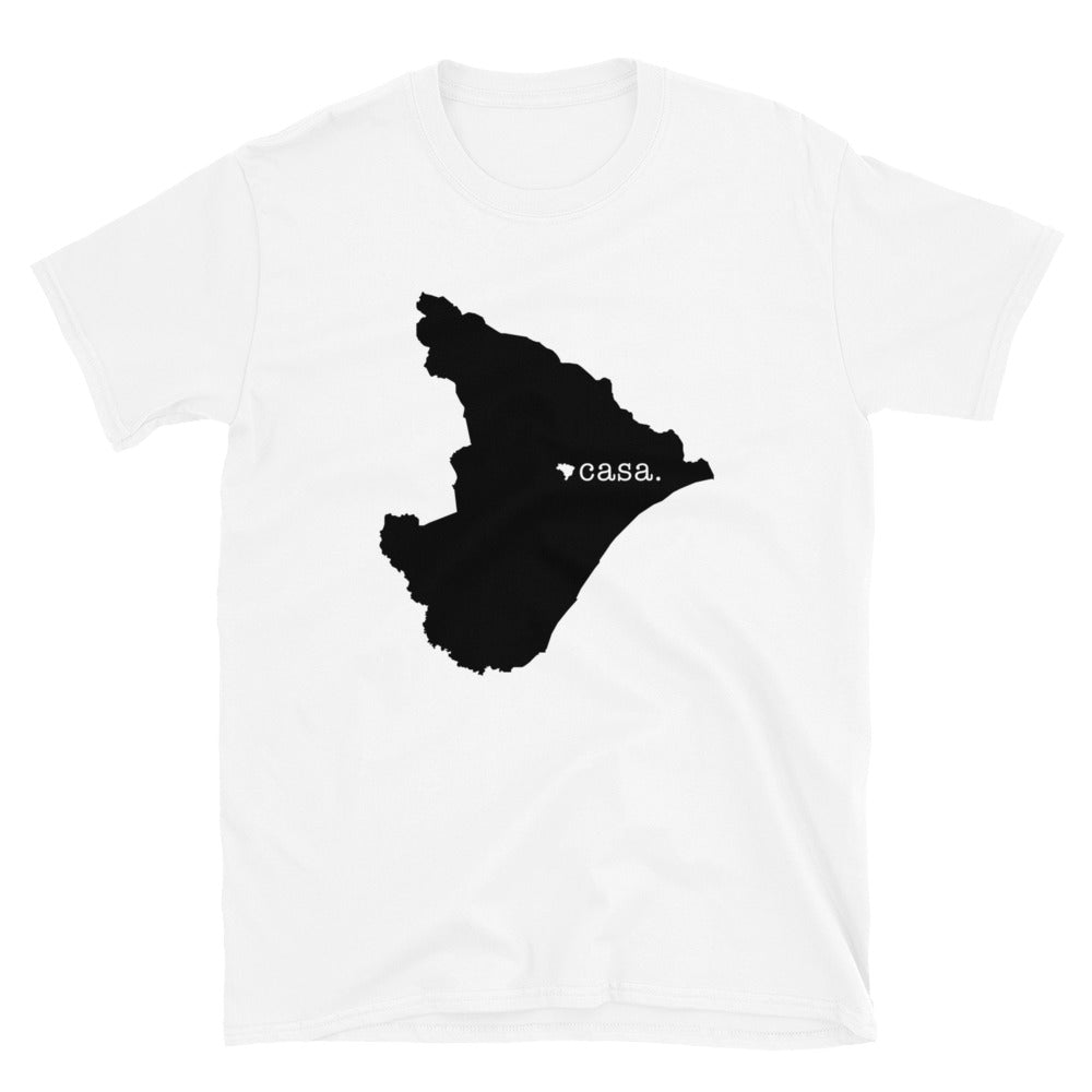Sergipe Brazil Black Map Unisex T-Shirt