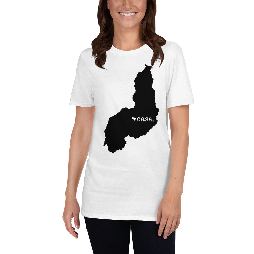 Piaui Brazil Black Map Unisex T-Shirt