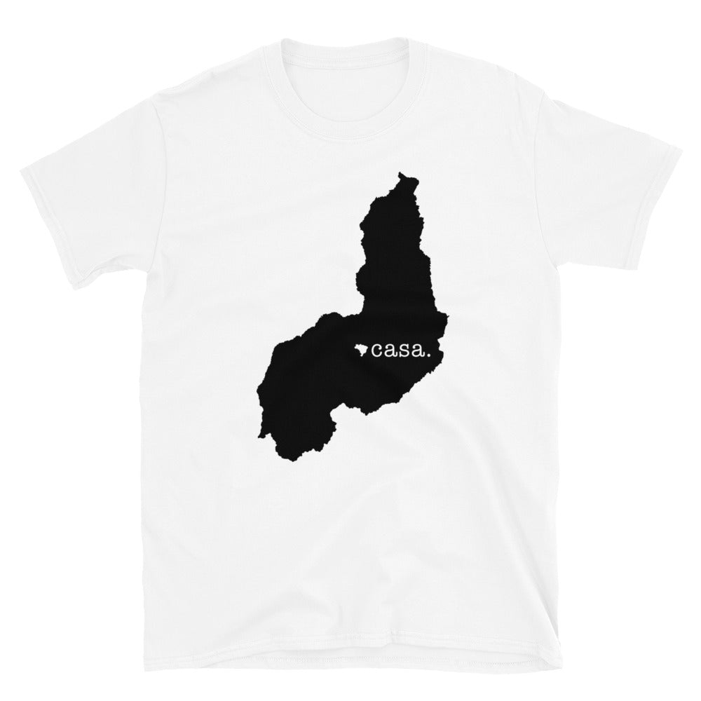 Piaui Brazil Black Map Unisex T-Shirt