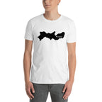 Pernambuco Brazil Black Map Unisex T-Shirt