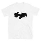 Paraiba Brazil Black Map Unisex T-Shirt
