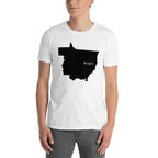 Mato Grosso Brazil Black Map Unisex T-Shirt