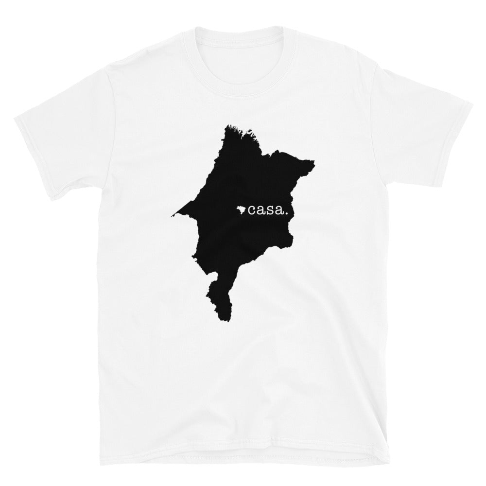 Maranhao Brazil Black Map Unisex T-Shirt