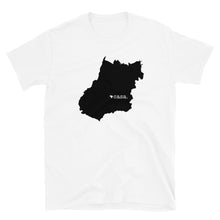 Load image into Gallery viewer, Goias Brazil Black Map Unisex T-Shirt
