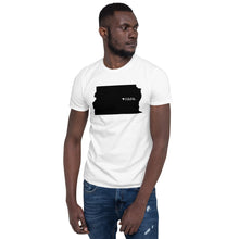 Load image into Gallery viewer, Distrito Federal Brazil Black Map Unisex T-Shirt
