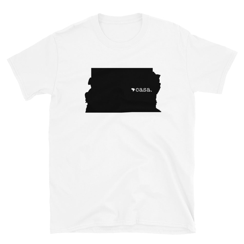 Distrito Federal Brazil Black Map Unisex T-Shirt