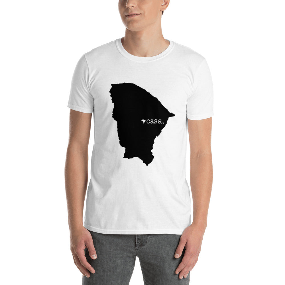 Ceará Brazil Black Map Unisex T-Shirt