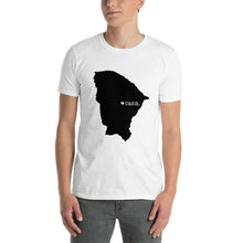 Load image into Gallery viewer, Ceará Brazil Black Map Unisex T-Shirt
