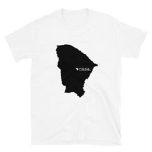 Load image into Gallery viewer, Ceará Brazil Black Map Unisex T-Shirt
