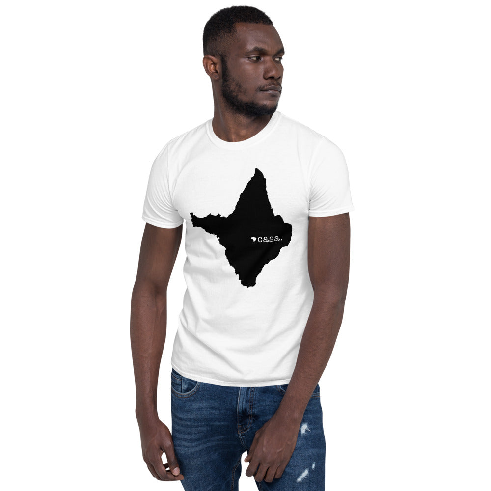 Amapa Brazil Black Map Unisex T-Shirt