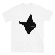 Load image into Gallery viewer, Amapa Brazil Black Map Unisex T-Shirt
