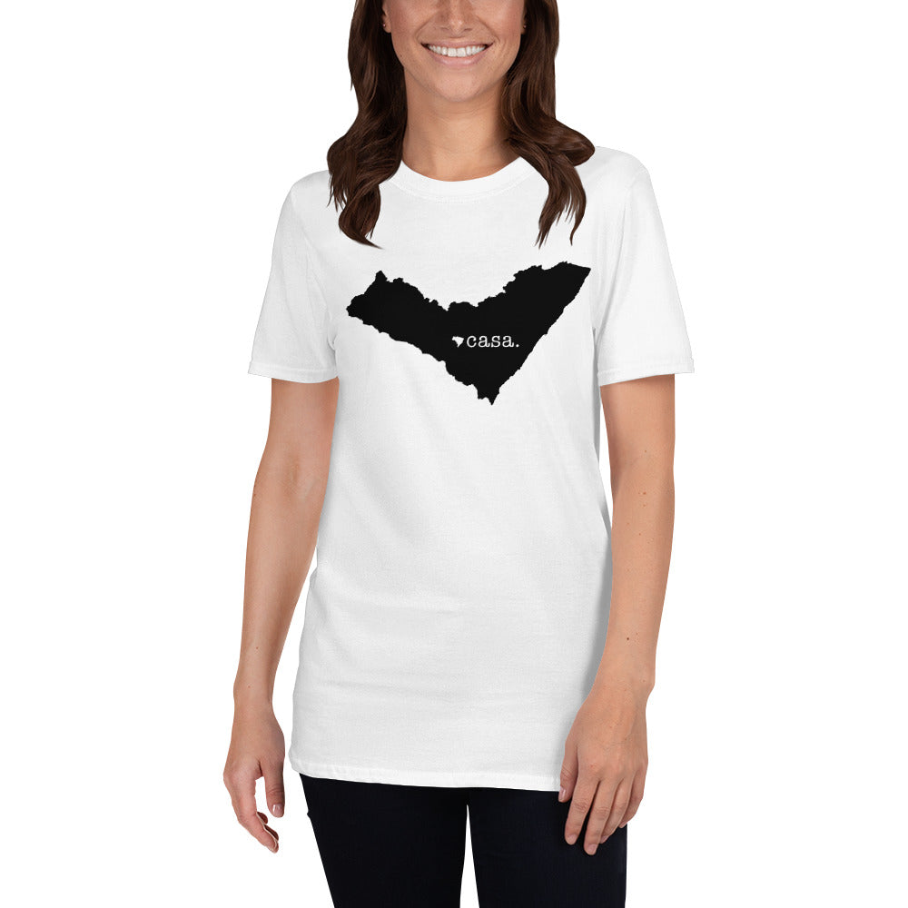 Alagoas Brazil Black Map Unisex T-Shirt