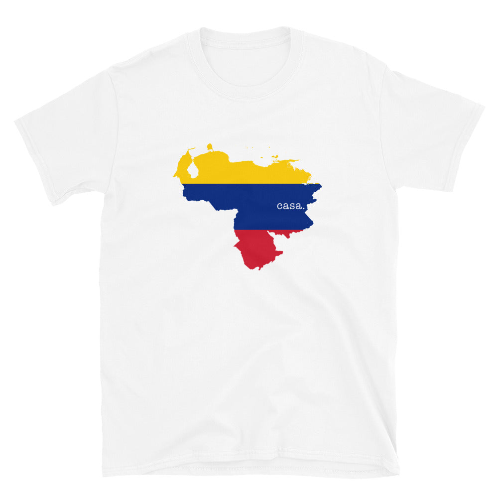 Venezuela Flag Map Unisex T-Shirt