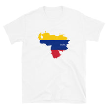 Load image into Gallery viewer, Venezuela Flag Map Unisex T-Shirt
