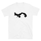Panama Black Map Unisex T-Shirt