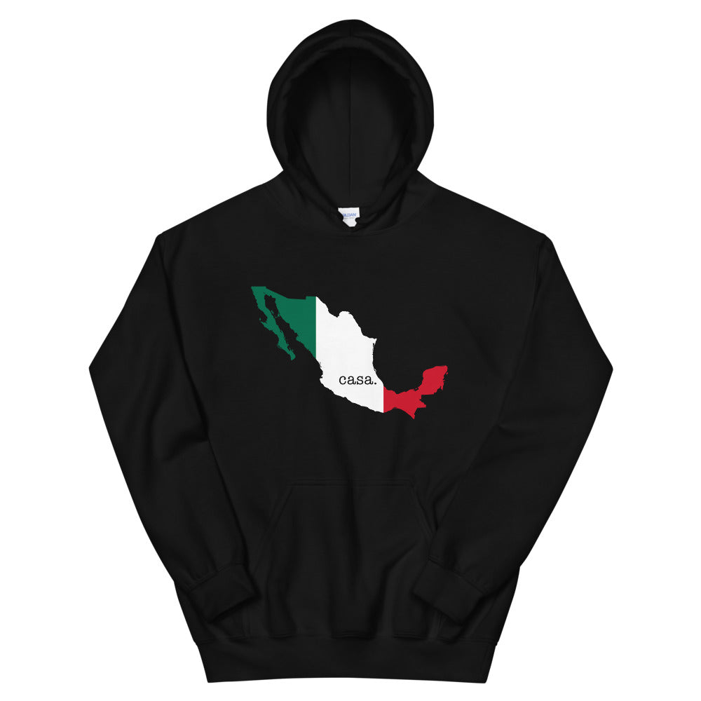 Mexico Flag Map Unisex Hoodie