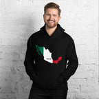 Mexico Flag Map Unisex Hoodie