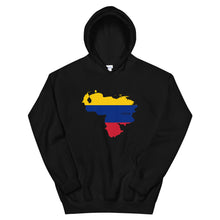 Load image into Gallery viewer, Venezuela Flag Map Unisex Hoodie
