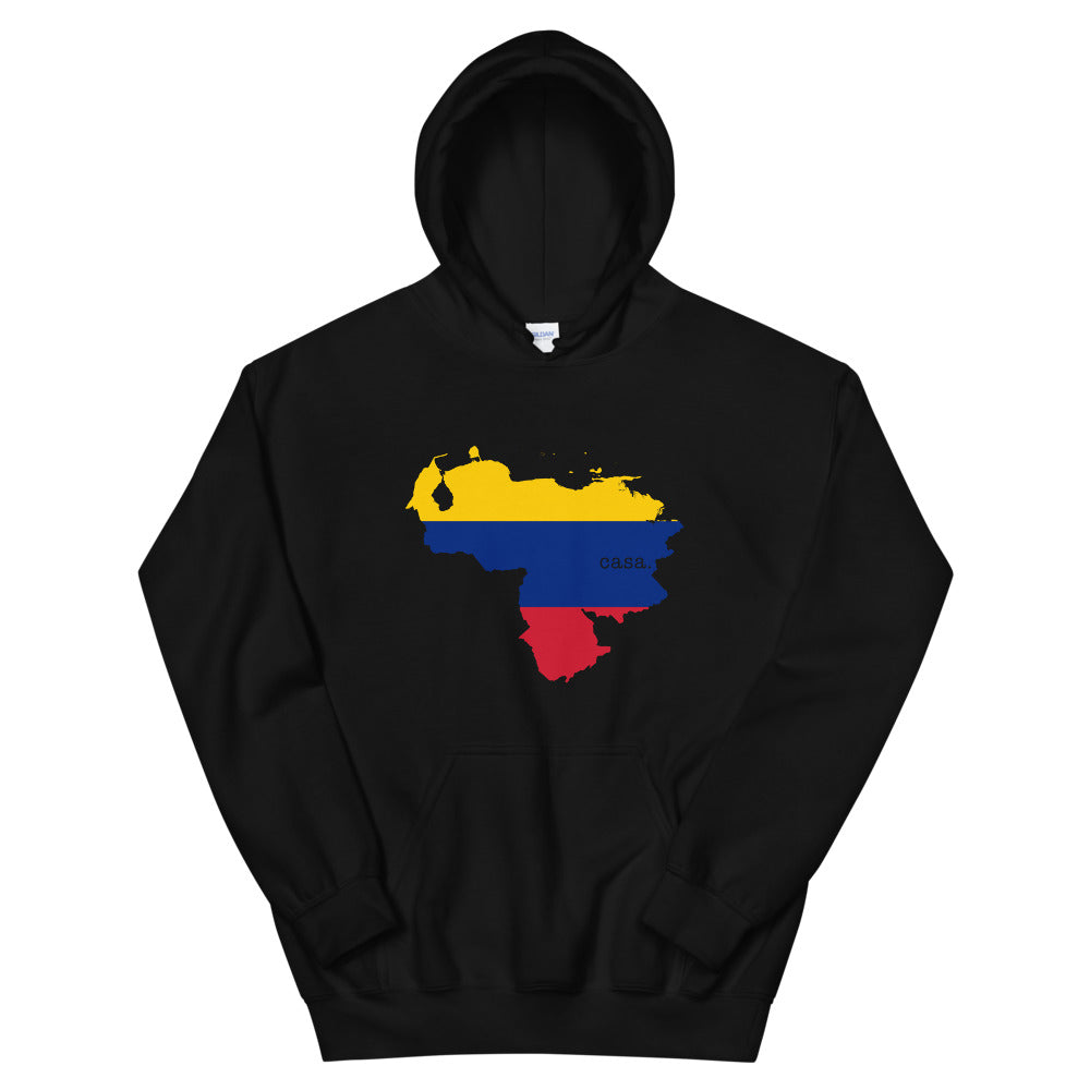 Venezuela Flag Map Unisex Hoodie