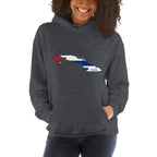 Cuba Flag Map Unisex Hoodie