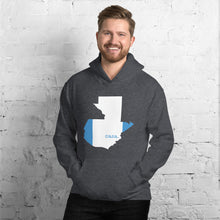 Load image into Gallery viewer, Guatemala Flag Map Unisex Hoodie
