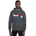 Panama Flag Map Unisex Hoodie