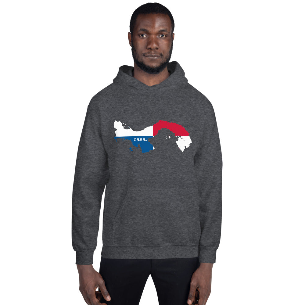 Panama Flag Map Unisex Hoodie