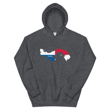 Load image into Gallery viewer, Panama Flag Map Unisex Hoodie
