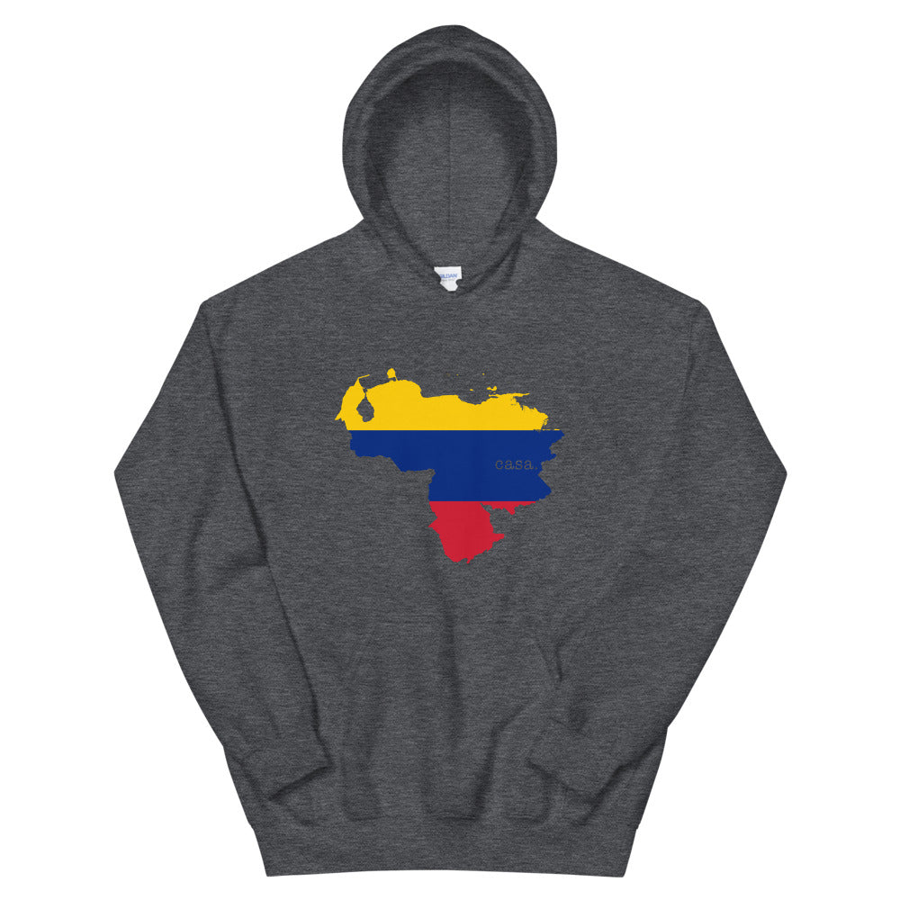 Venezuela Flag Map Unisex Hoodie