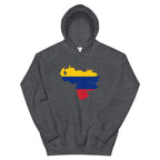 Venezuela Flag Map Unisex Hoodie
