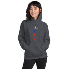 Load image into Gallery viewer, Chile Flag Map Unisex Hoodie
