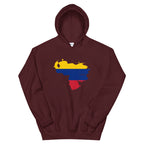 Venezuela Flag Map Unisex Hoodie