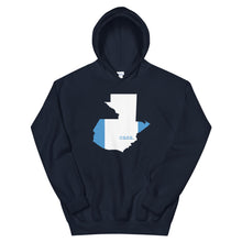 Load image into Gallery viewer, Guatemala Flag Map Unisex Hoodie
