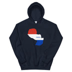 Paraguay Flag Map Unisex Hoodie
