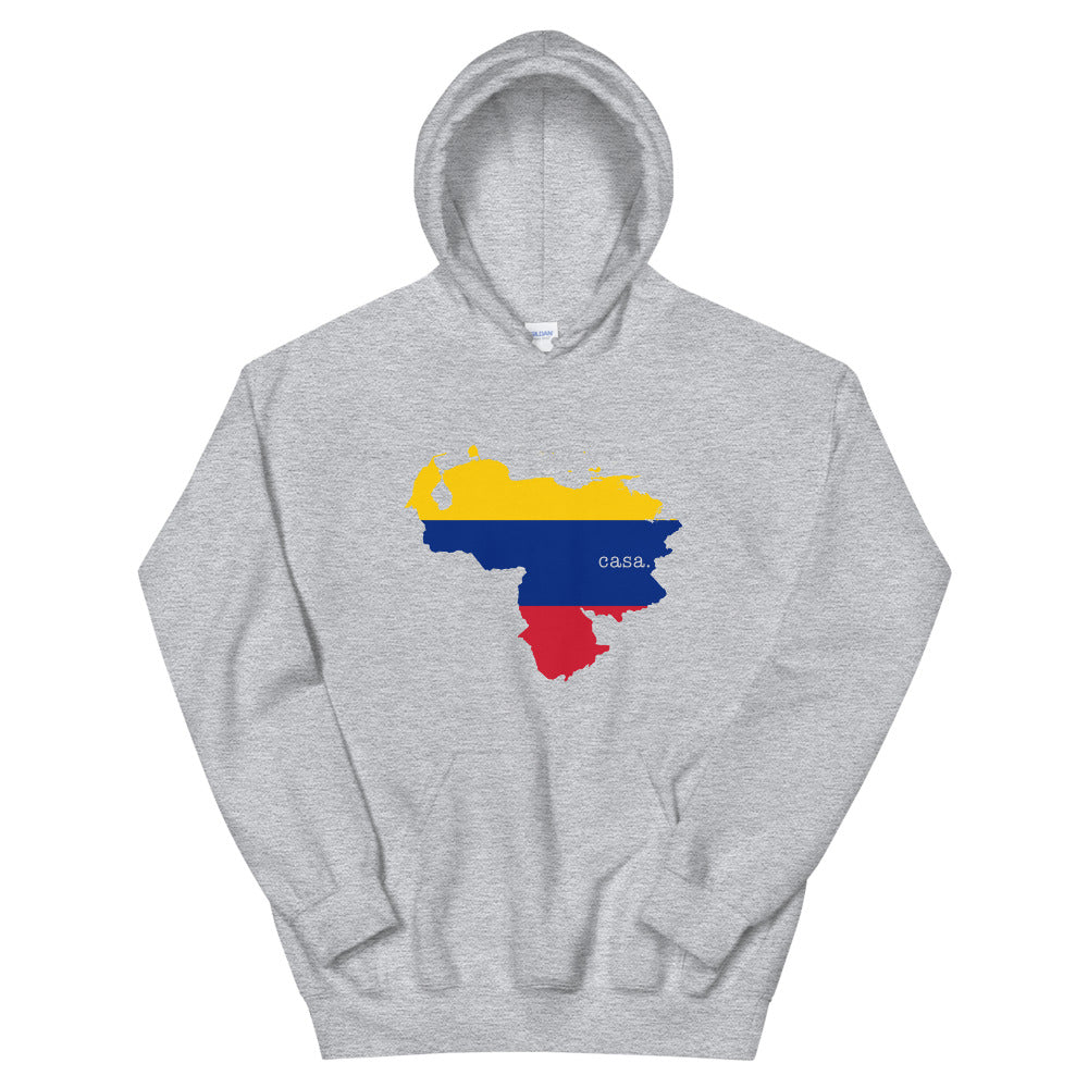 Venezuela Flag Map Unisex Hoodie