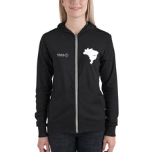 Load image into Gallery viewer, Brazil Unisex Zip Hoodie Jacket
