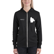 Load image into Gallery viewer, Bolivia Unisex Zip Hoodie Jacket
