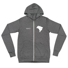 Load image into Gallery viewer, Brazil Unisex Zip Hoodie Jacket
