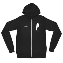 Load image into Gallery viewer, Argentina Unisex Zip Hoodie Jacket
