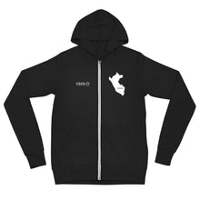 Load image into Gallery viewer, Peru Unisex Zip Hoodie Jacket
